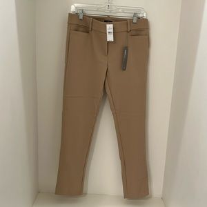 NWT Loft Back Slit Skinny Ankle Khaki, Sz 4